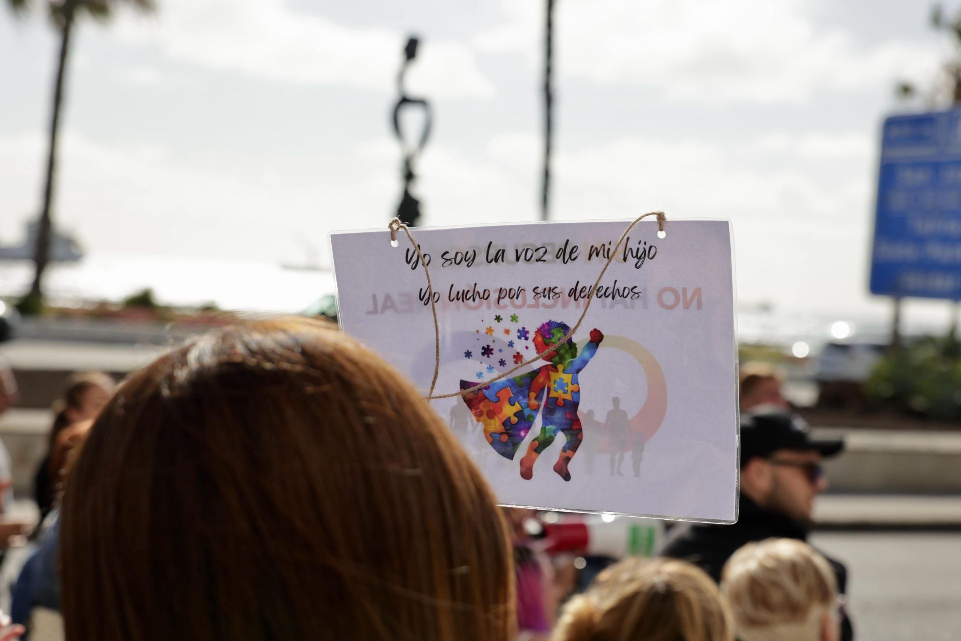 Concentración por los derechos educativos del alumnado con necesidades educativas especiales