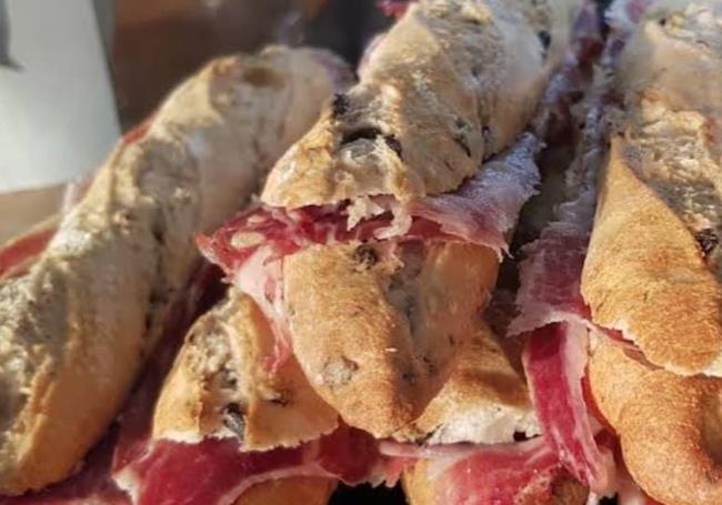 Bocadillos de jamón de Di´Nardi