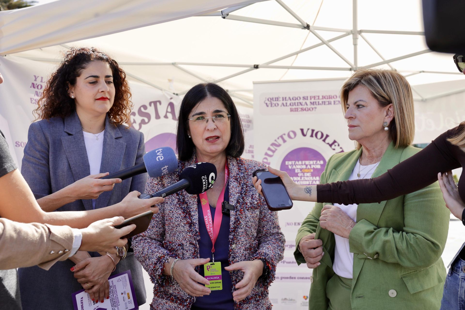 Las Palmas de Gran Canaria prepara los puntos violeta para su carnaval