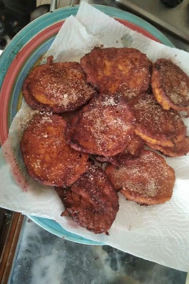 Bolinhos de jerimu o Tortillas de calabaza