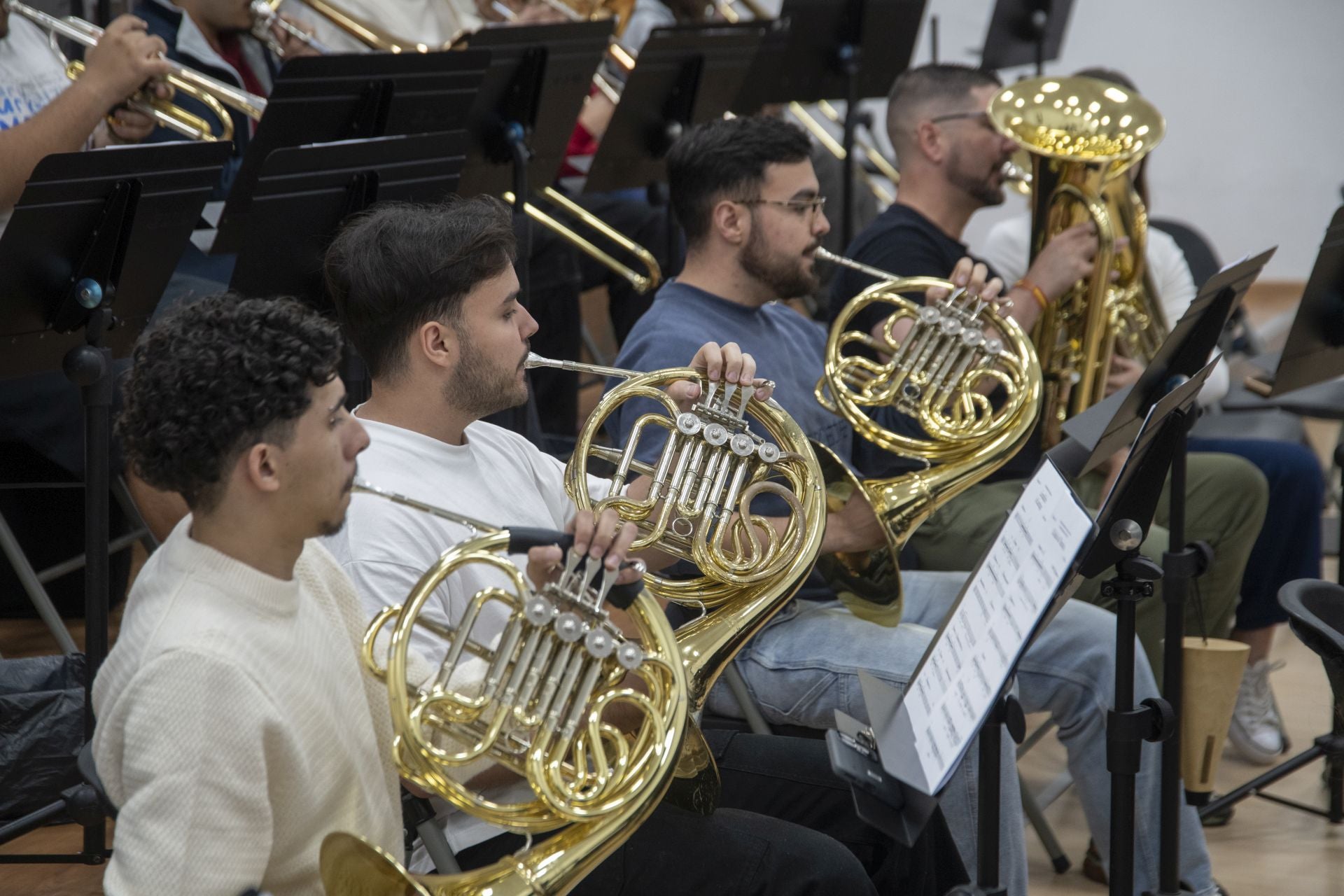 La Sociedad Musical de Ingenio se prepara para el regreso al Alfredo Kraus