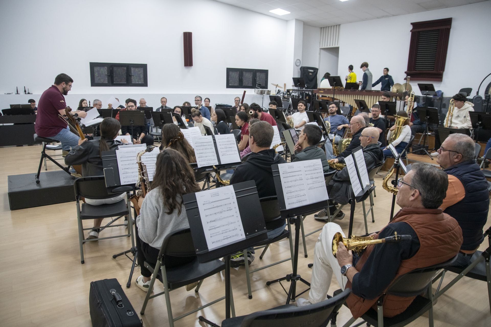 La Sociedad Musical de Ingenio se prepara para el regreso al Alfredo Kraus