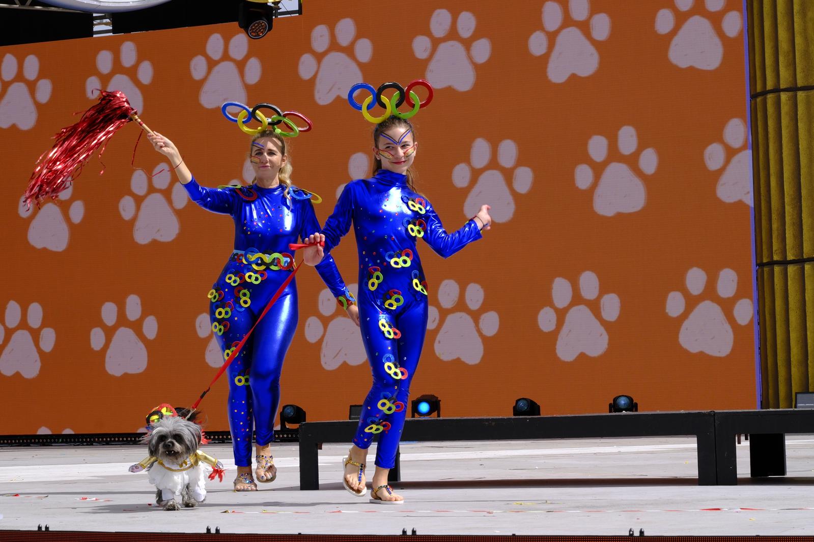 El carnaval canino de la capital grancanaria, en imágenes