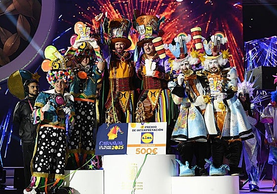 Imágenes de la gala de murgas