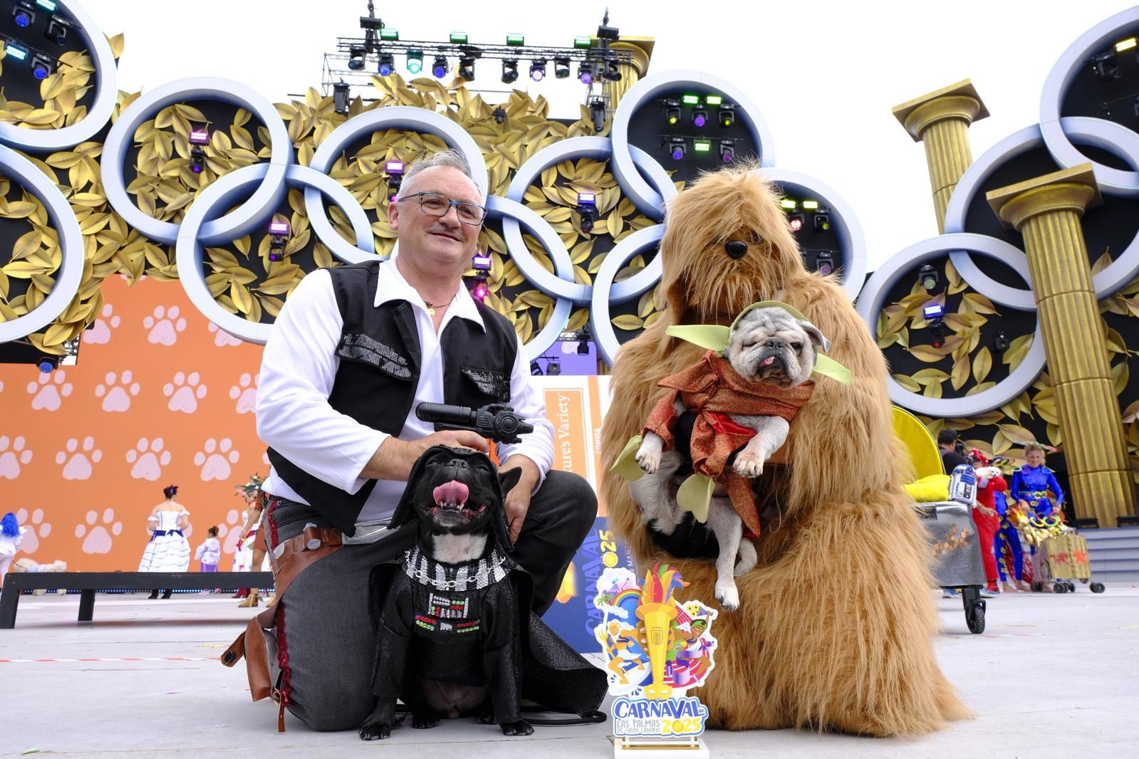 El carnaval canino de la capital grancanaria, en imágenes