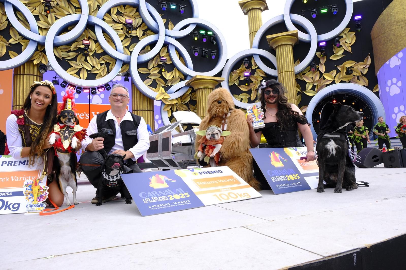 El carnaval canino de la capital grancanaria, en imágenes