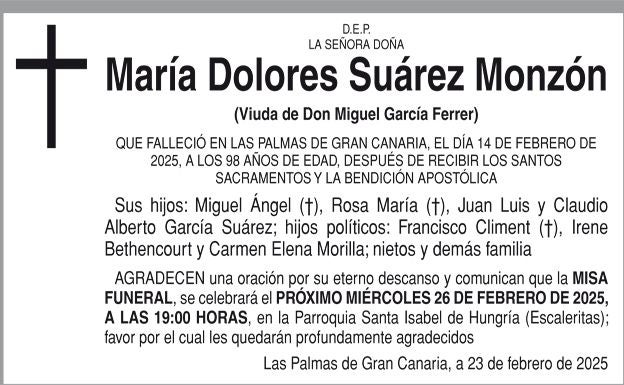 María Dolores Suárez Monzón