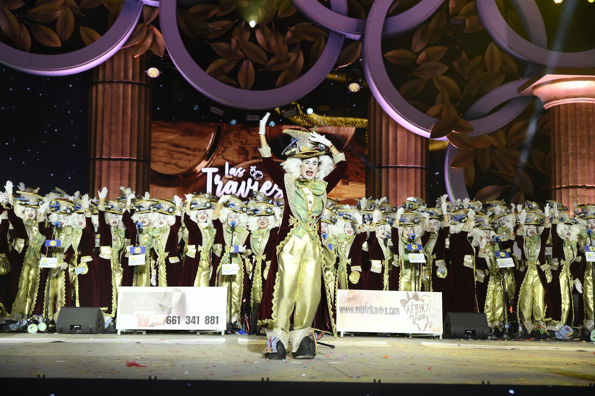 Magia y humor en la final de murgas del carnaval de Las Palmas de Gran Canaria