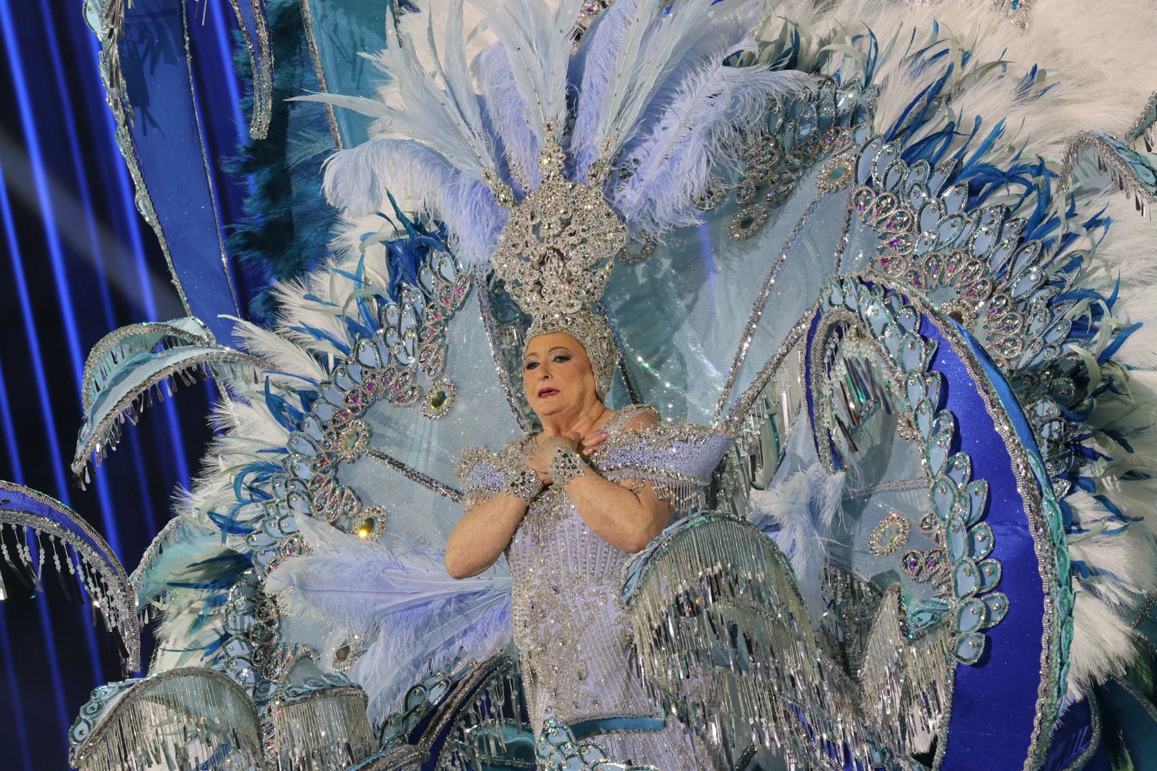 La gala de la gran dama del carnaval de Las Palmas de Gran Canaria, en imágenes