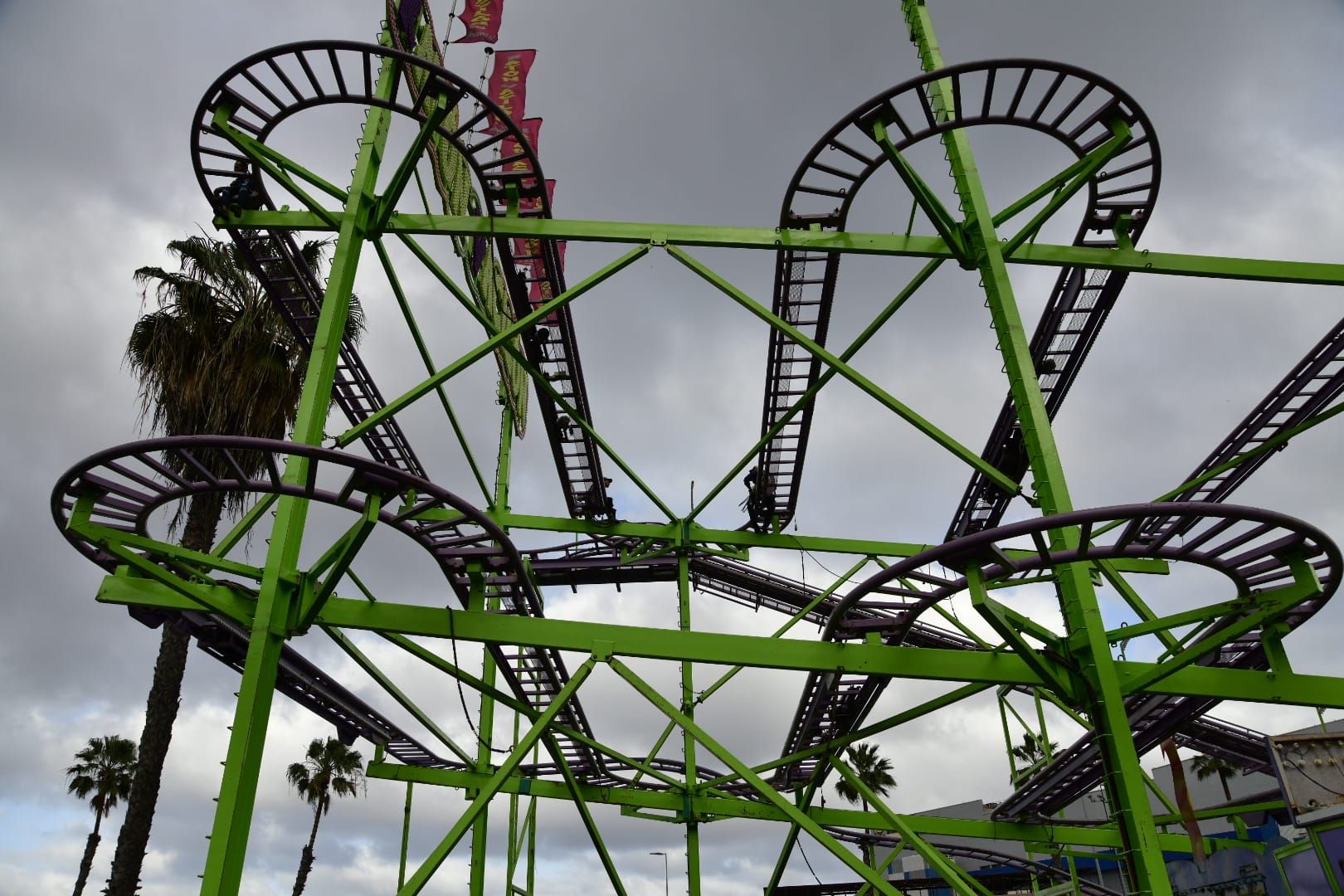 La feria de atracciones ya se prepara para el carnaval en El Refugio