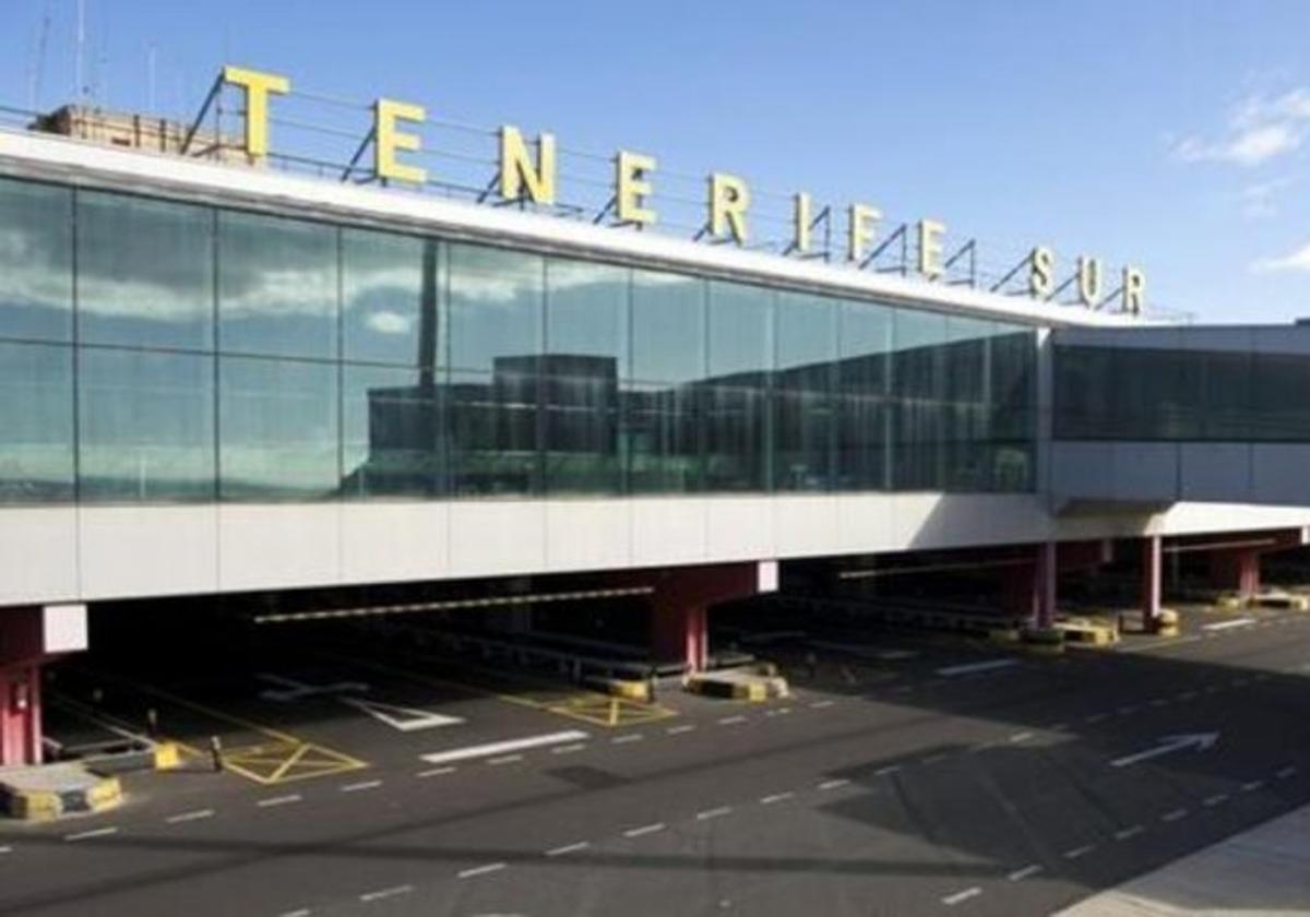 Aeropuerto de Tenerife Sur.