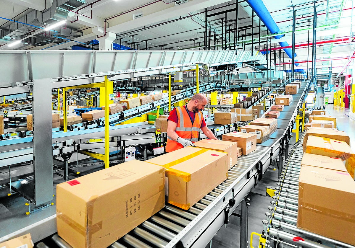 Una de las platormas de comercio electrónico de Amazon.