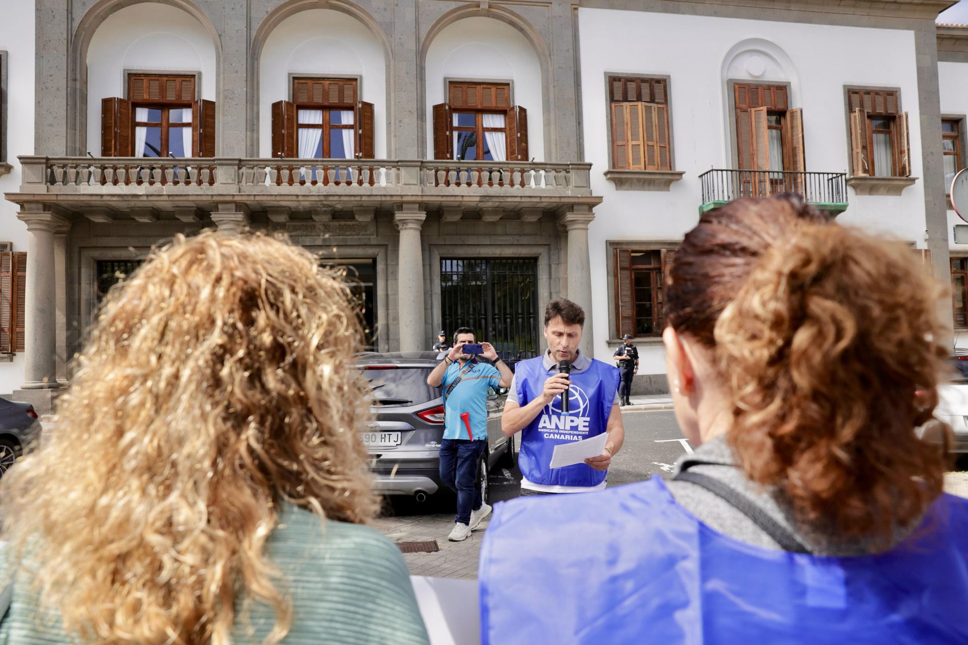 10 sindicatos salen a la calle en la capital grancanaria en defensa del sistema de Muface