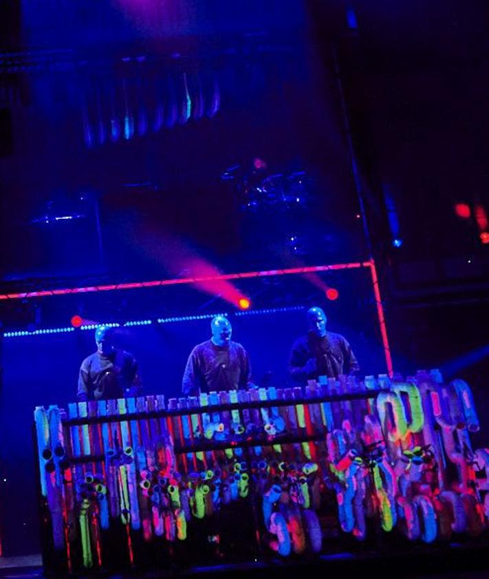 Imagen secundaria 2 - Los icónicos Blue Man Group, por primera vez en España