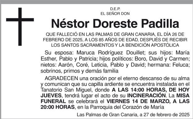 Néstor Doreste Padilla