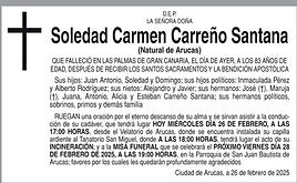 Soledad Carmen Carreño Santana