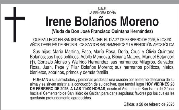 Irene Bolaños Moreno