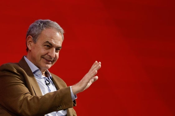 El expresidente del Gobierno José Luis Rodríguez Zapatero.