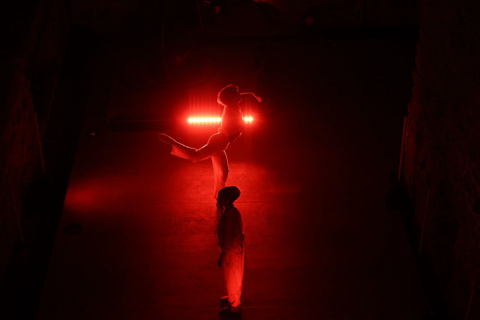 Danza en el Castillo de La Luz por el que sería el cien cumpleaños de Chirino