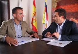 Ángel Lago y Óscar Noda.