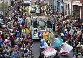 Imagen de archivo de la cabalgata infantil.