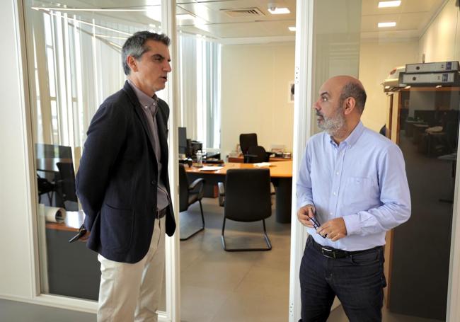 Peláez exolicó al director de CANARIAS7, Francisco Suárez, las claves del éxito del club.