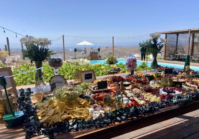 Montaje para evento de 'Palatable'