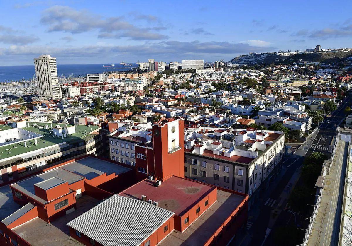 Panorámica de la capital grancanaria.