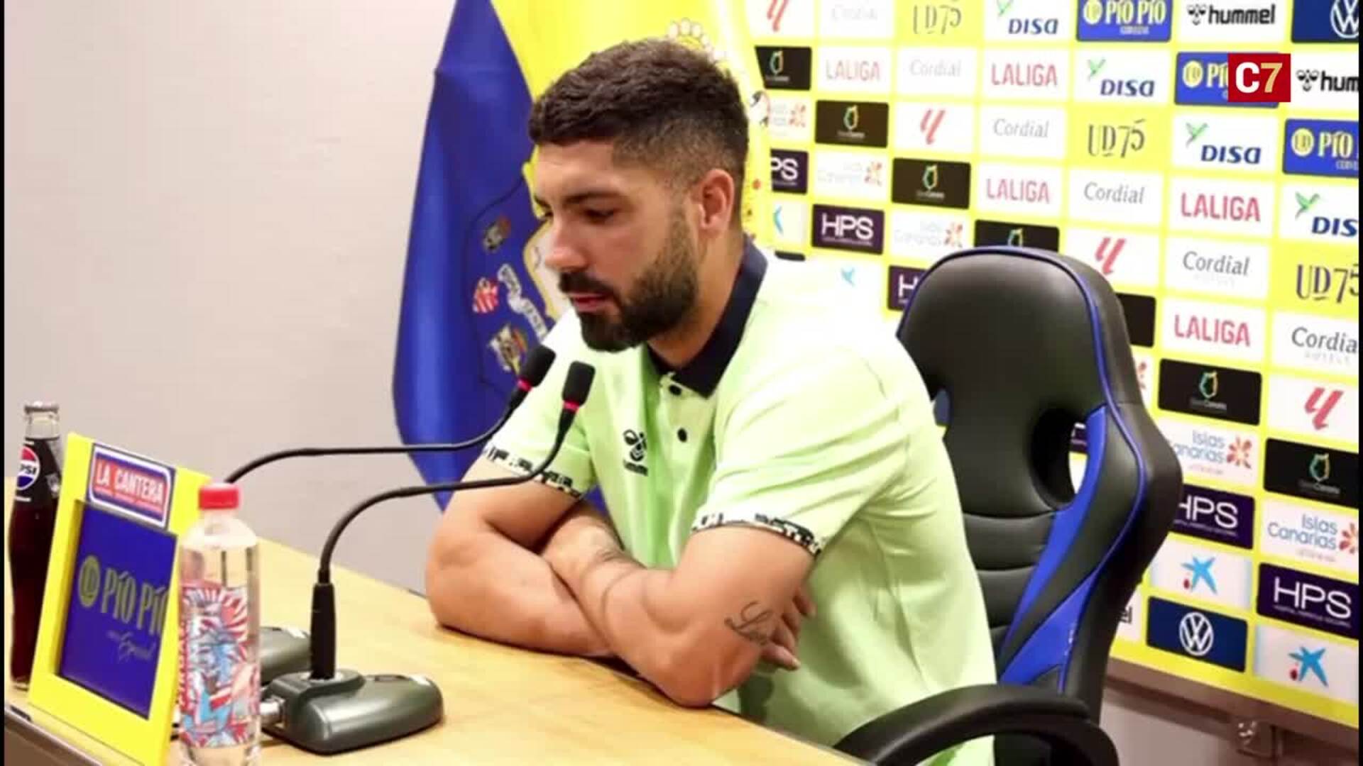 Álex Suárez analiza el partido de la UD Las Palmas ante el Betis