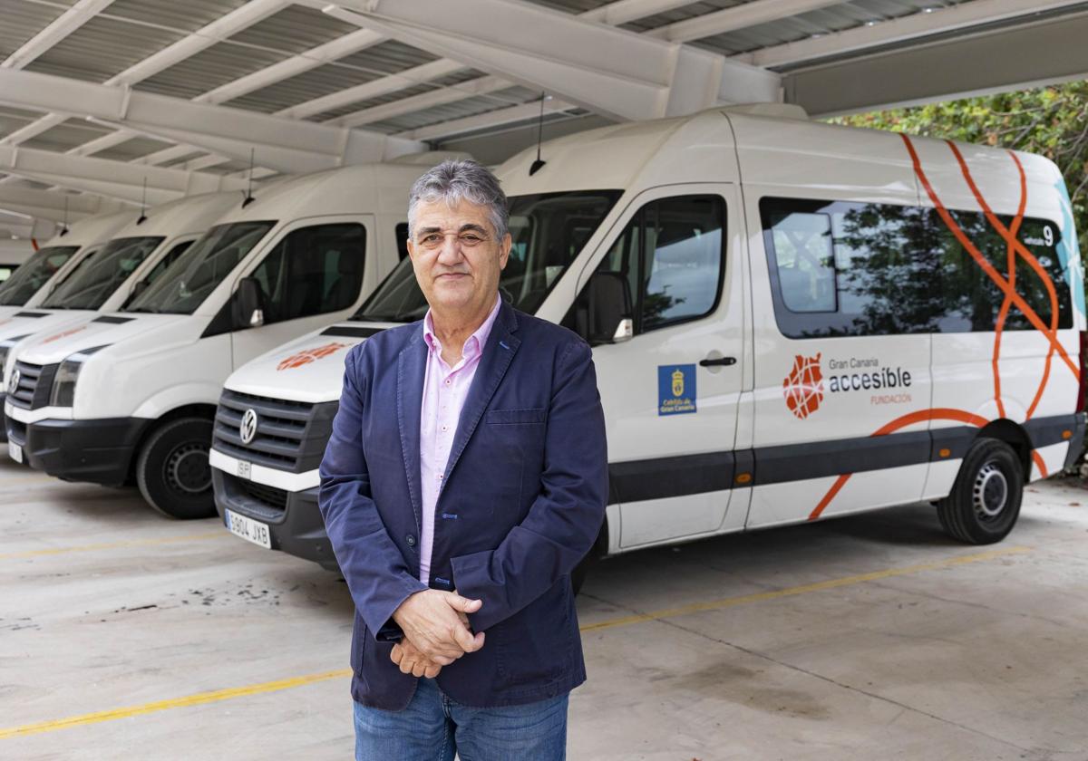 Juan Díaz es el presidente de la Fundación Gran Canaria Accesible.