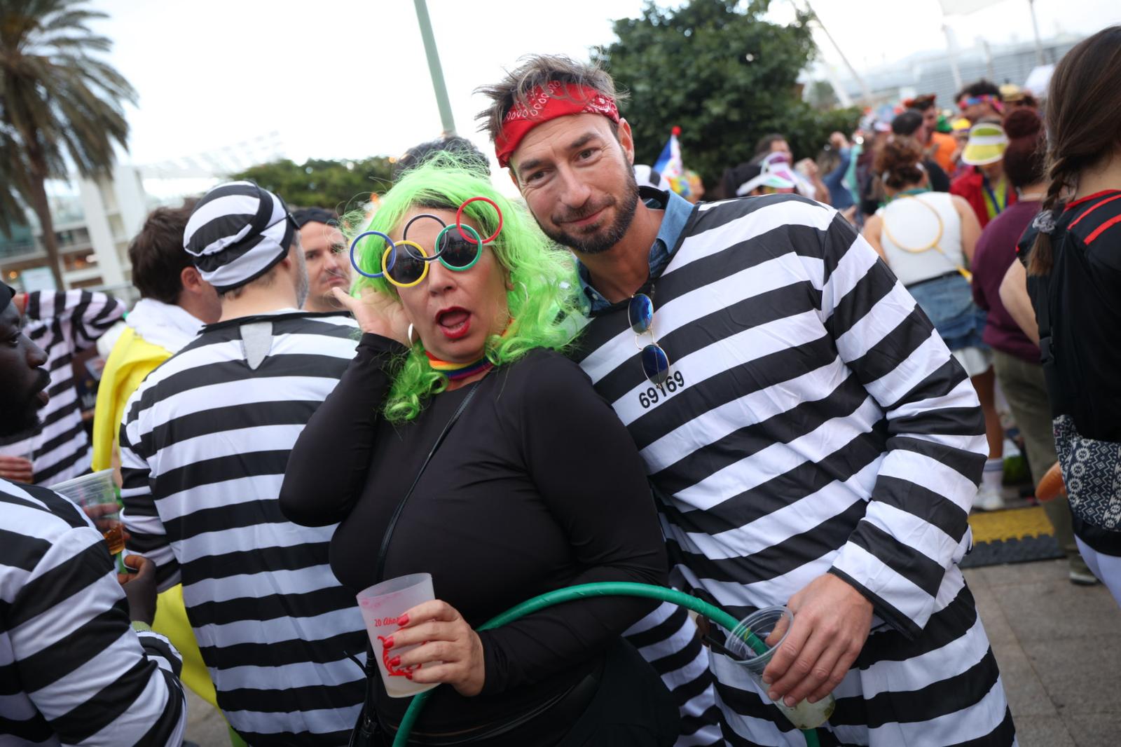 La música reina en el carnaval de día