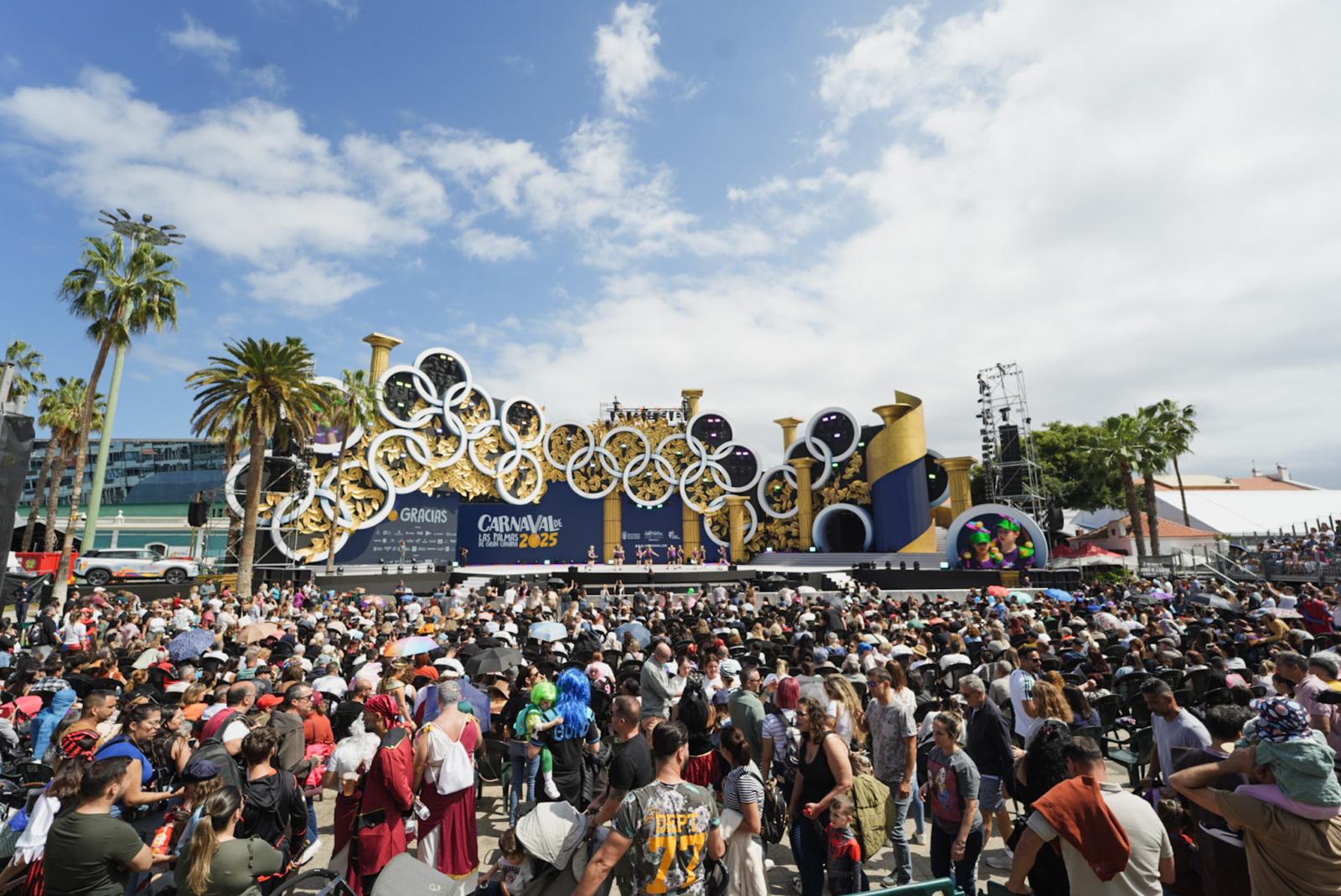 Las mejores imágenes del carnaval de día capitalino