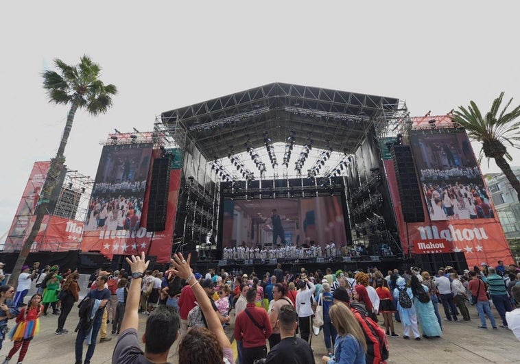 Imagen del carnaval de día capitalino.