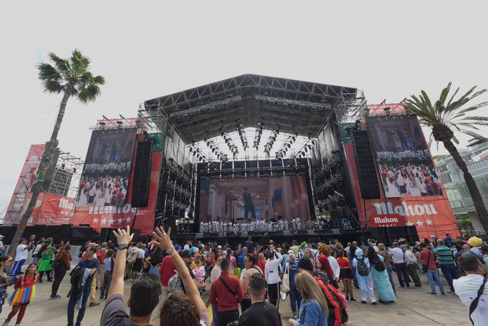 Las mejores imágenes del carnaval de día capitalino