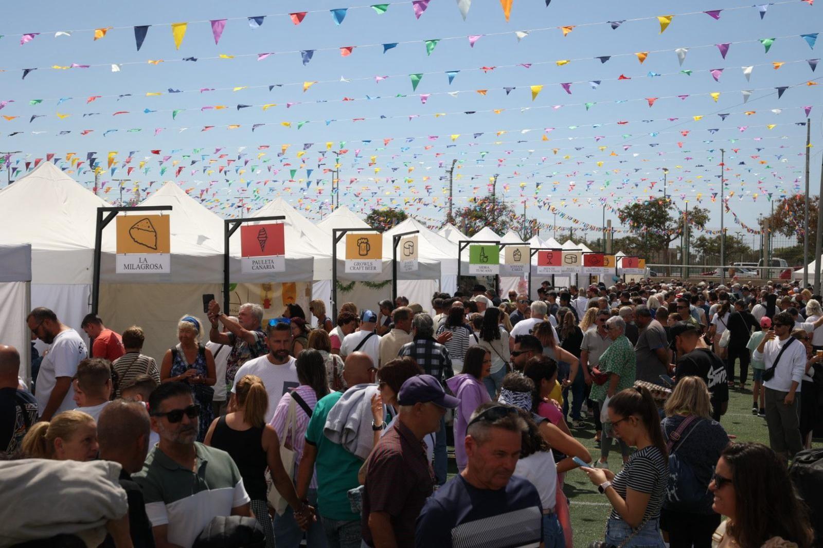 Los productos de la tierra conquistan Maspalomas