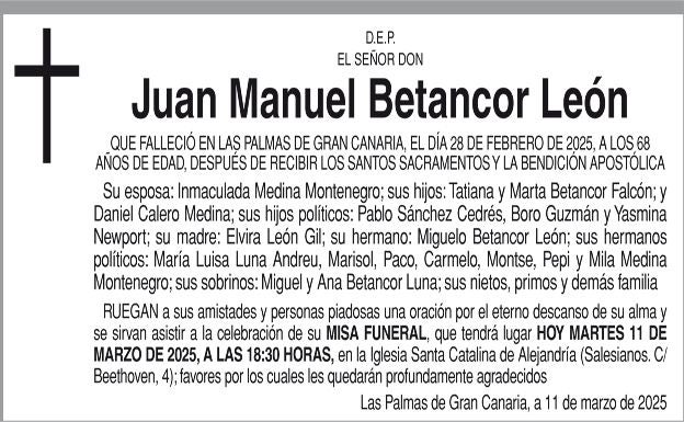 Juan Manuel Betancor León