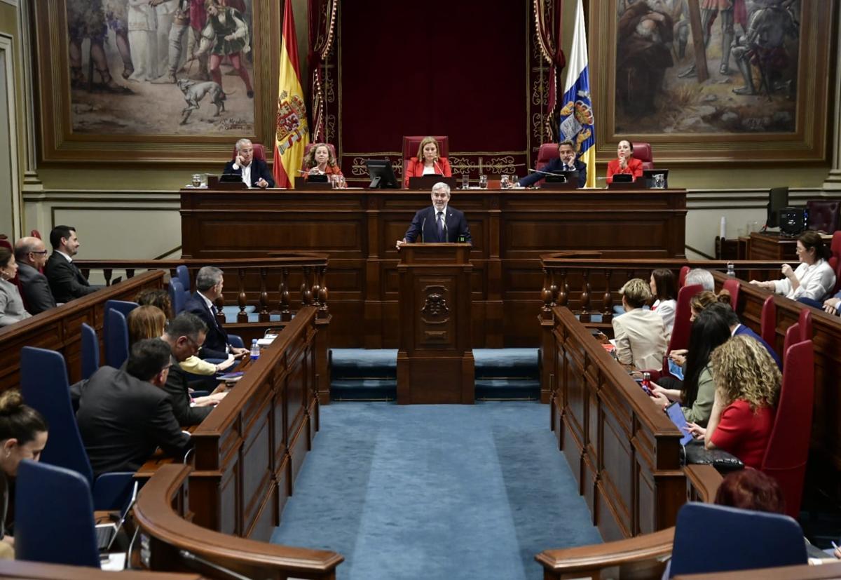 Intervención de Fernando Clavijo.