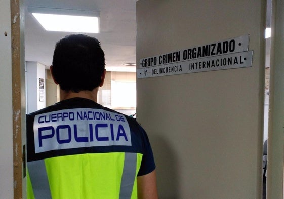 Imagen de un agente de la Policía Nacional.