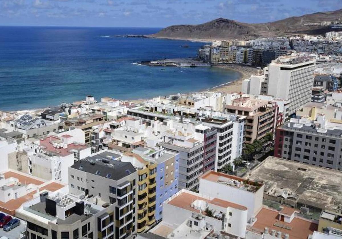 Viviendas en la capital grancanaria.