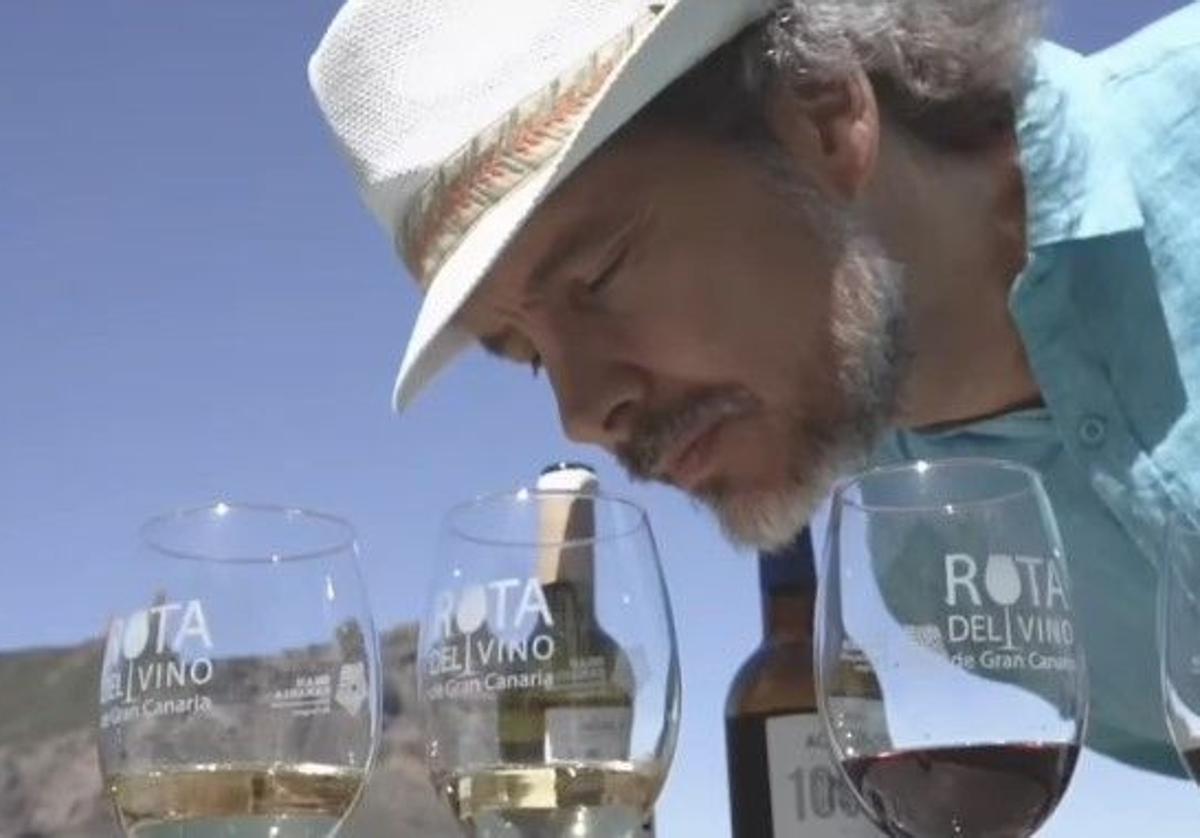 Una imagen del capítulo de la serie dedicado a la DO Vinos de Gran Canaria.