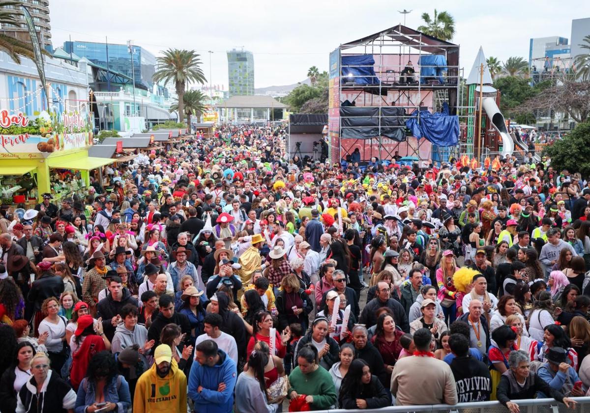 Carnaval de día de este año.