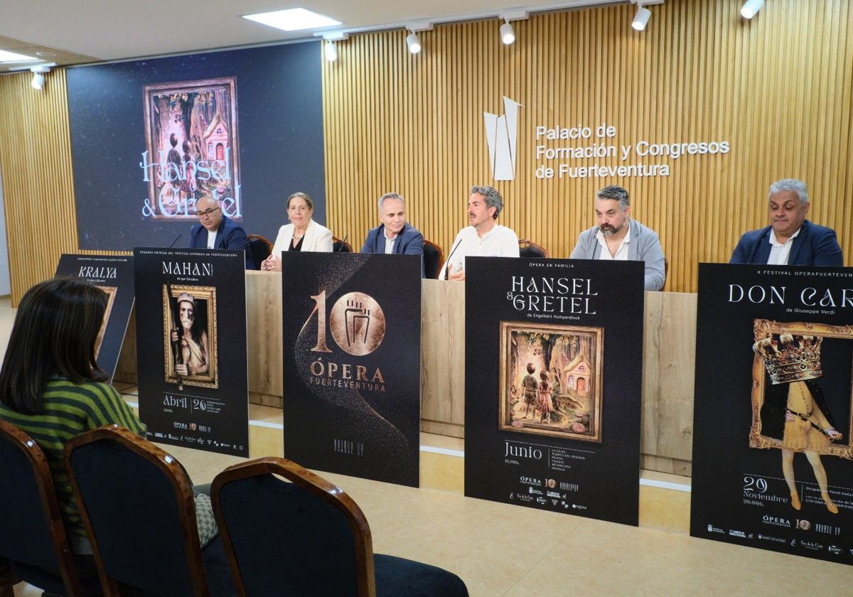 Presentación de la temporada de OperaFuerteventura.