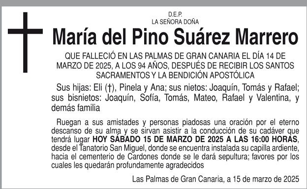 María del Pino Suárez Marrero