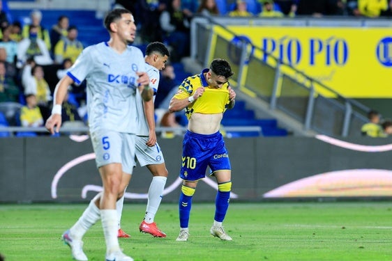 Moleiro escenifica la frustración.