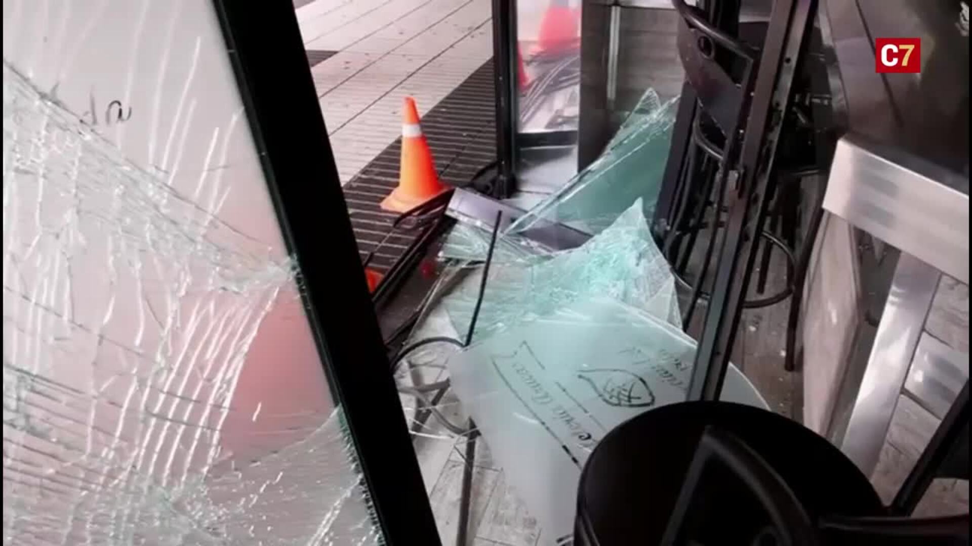 Intento de robo con alunizaje en una cafetería en Las Palmas de Gran Canaria