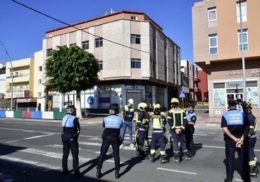 El edificio de Vecindario con riesgo de derrumbe ha bajado 5 centímetros