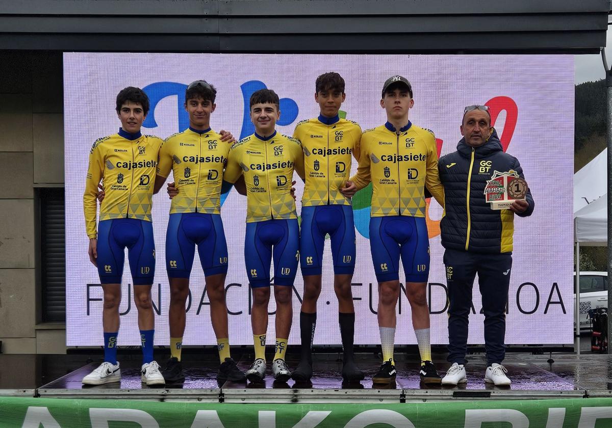 Nuevo golpe de mando del Gran Canaria Bike Team en la Aiarako Bira