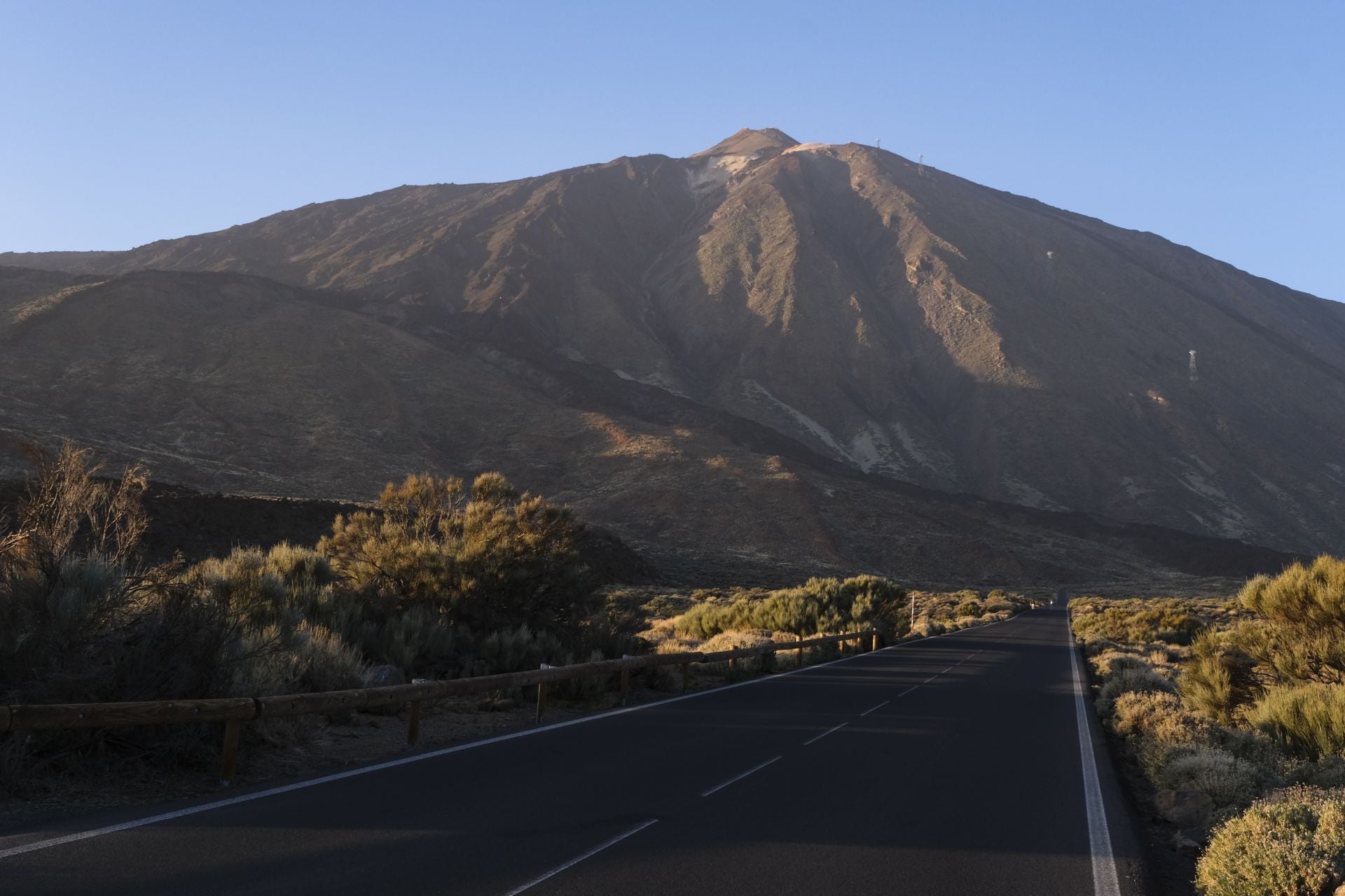 Imagen de archivo del Teide.