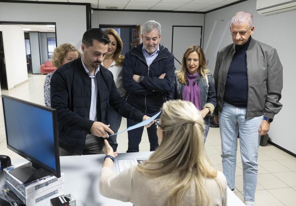 Clavijo avala su liderazgo para que CC afronte los retos de Canarias en un mundo cambiante