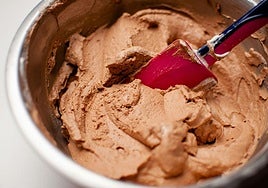 Mousse de chocolate.